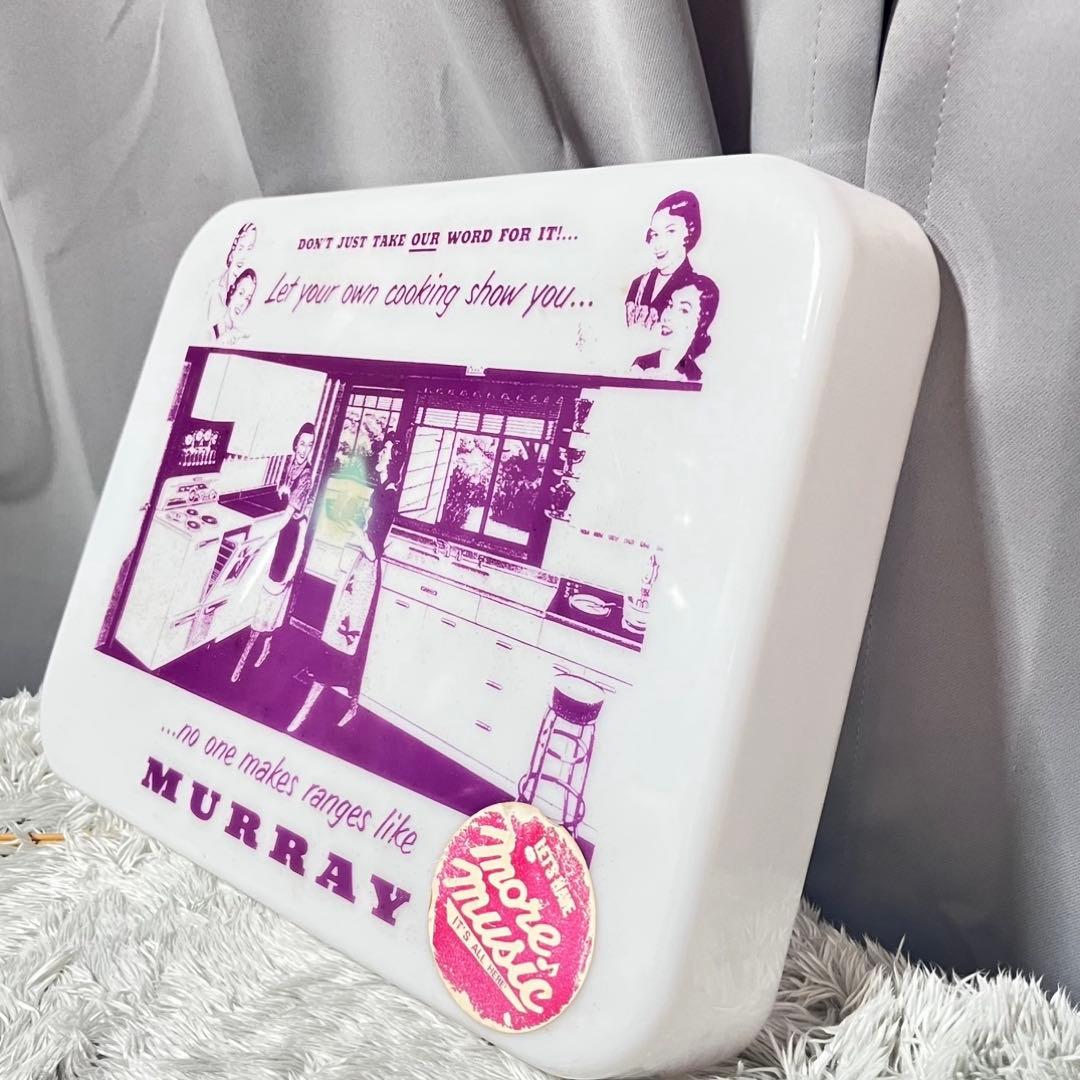 MURRAY（マレー）のヴィンテージ調・ライト付き 看板　アメリカンレトロ