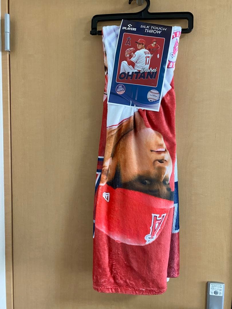 【MVP受賞】 大谷翔平 シルクタッチブランケット