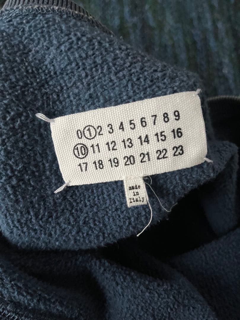 マルジェラ ヴィンテージ加工スウェット