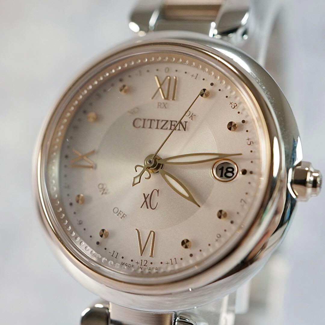 美品✨ シチズン クロスシー XC CITIZEN レディース ソーラー ピンク