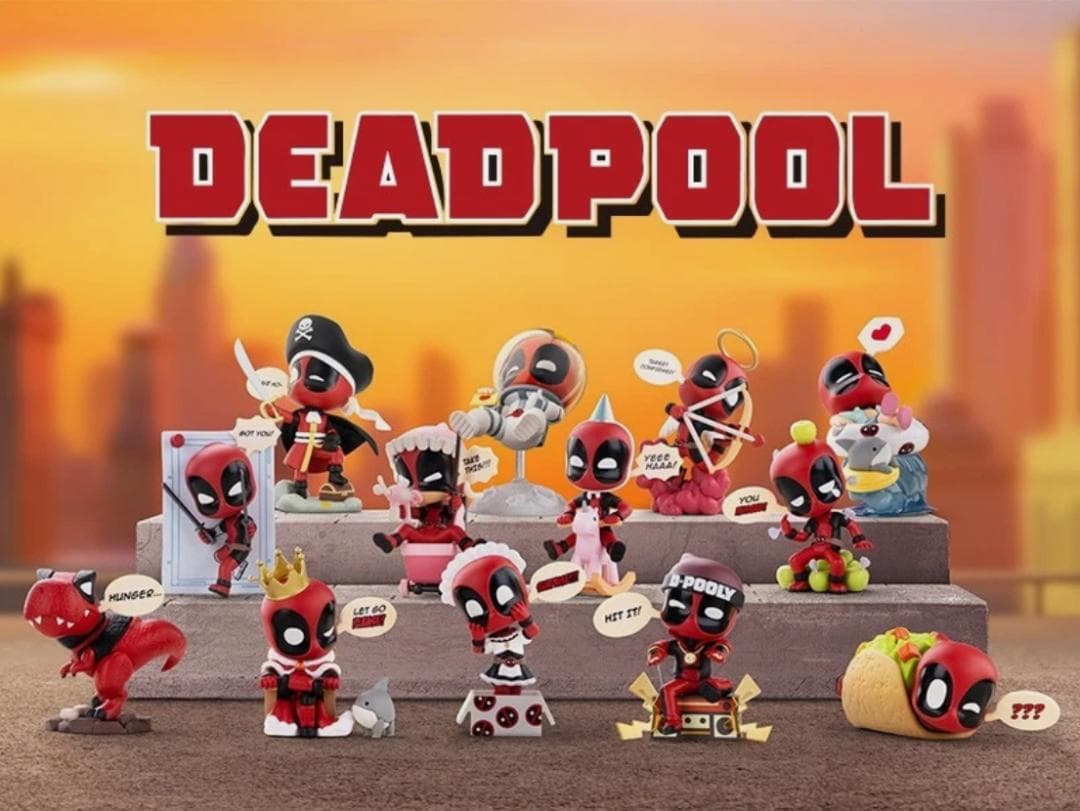 POP MART DEADPOOL フィギュア　新品未開封　シュリンク付き