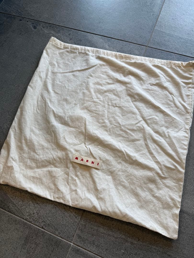 す*み様 MARNI ストライプ エコバッグ 大