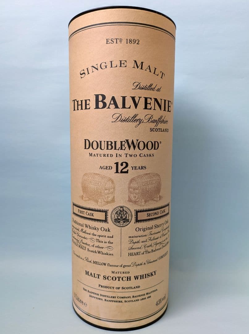 【値下げ！】バルべニーダブルウッド12年 　1リットルボトル　43度　大容量