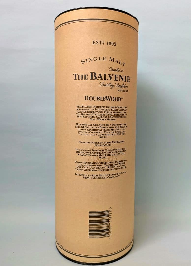 【値下げ！】バルべニーダブルウッド12年 　1リットルボトル　43度　大容量