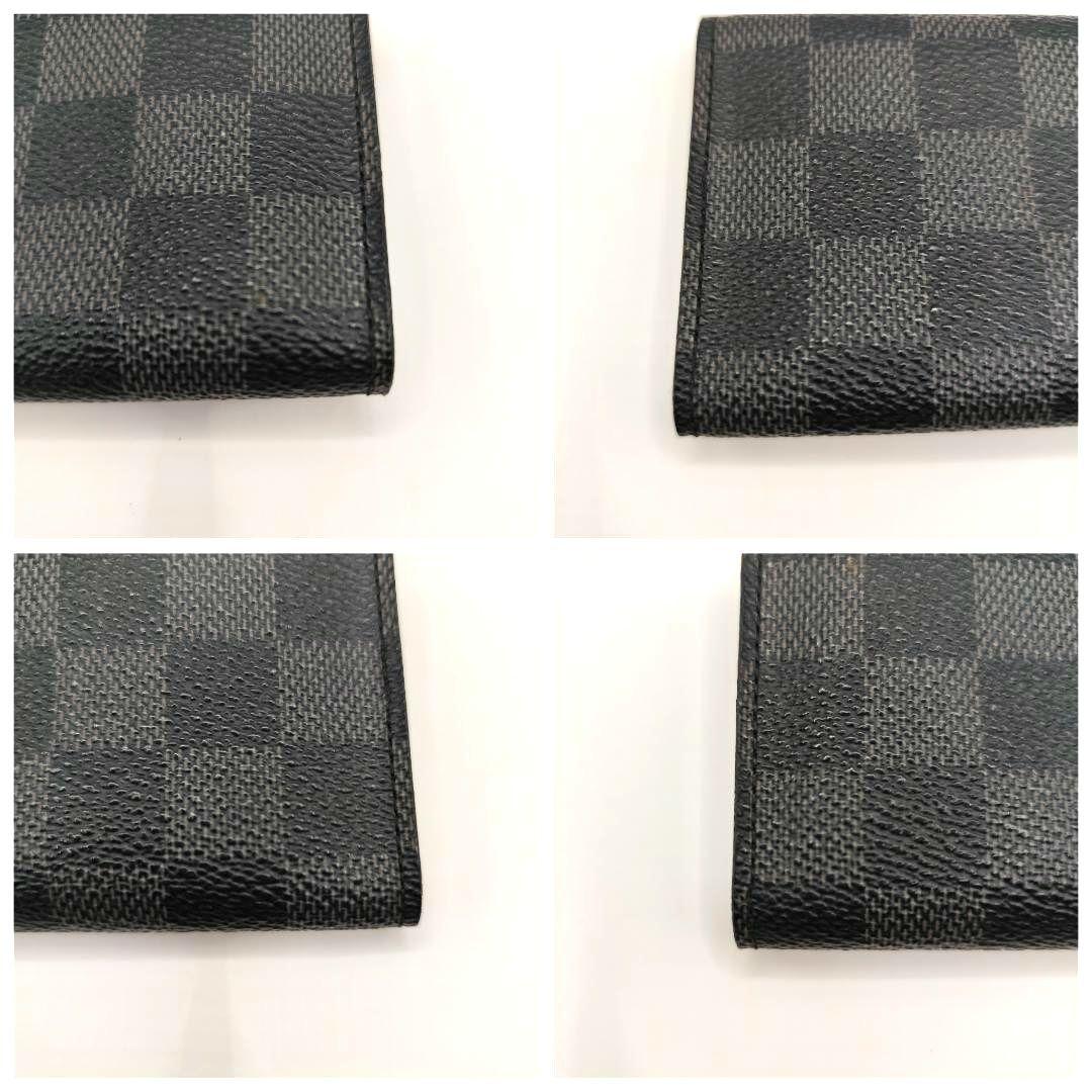 鑑定極美品 ルイヴィトン ダミエ・グラフィット ミュルティクレ6 6連キーケース