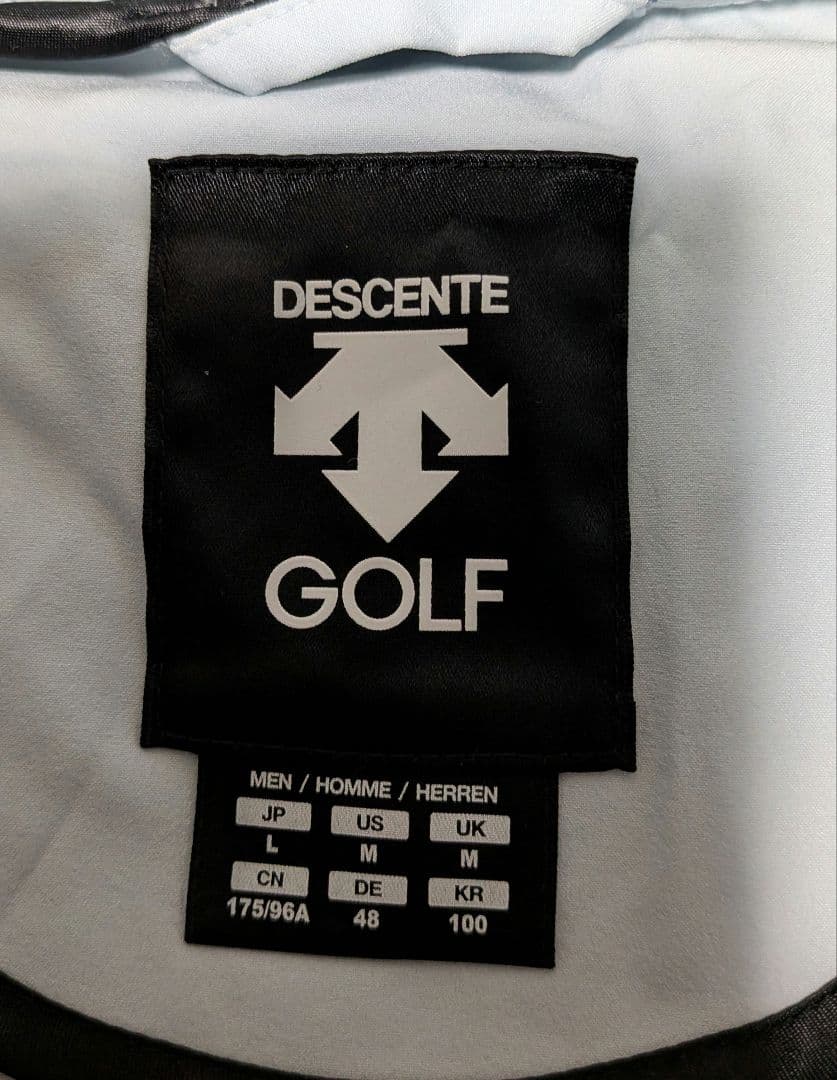 定価49500円　DESCENTE　GOLF　デサント　　ダウンジャケット　L