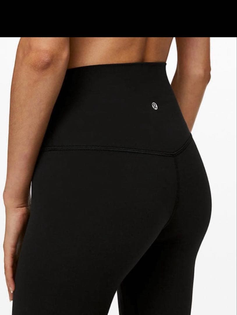 ルルレモン　新品未使用　ブラック ハイウエスト ヨガパンツ　サイズ4