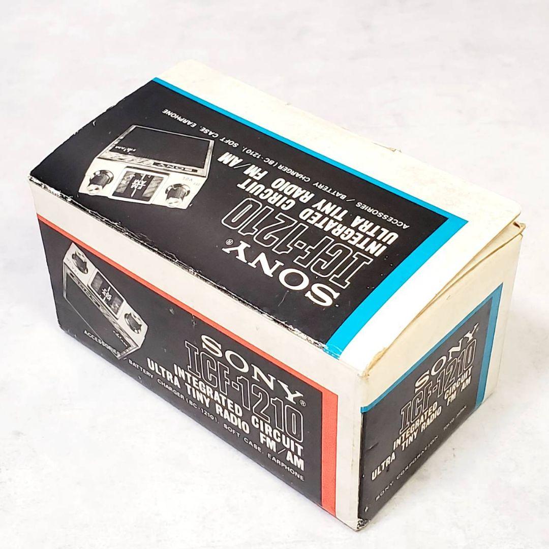 【現状品】SONY FM/AM ラジオ ICF-1210 ソニー アンティーク