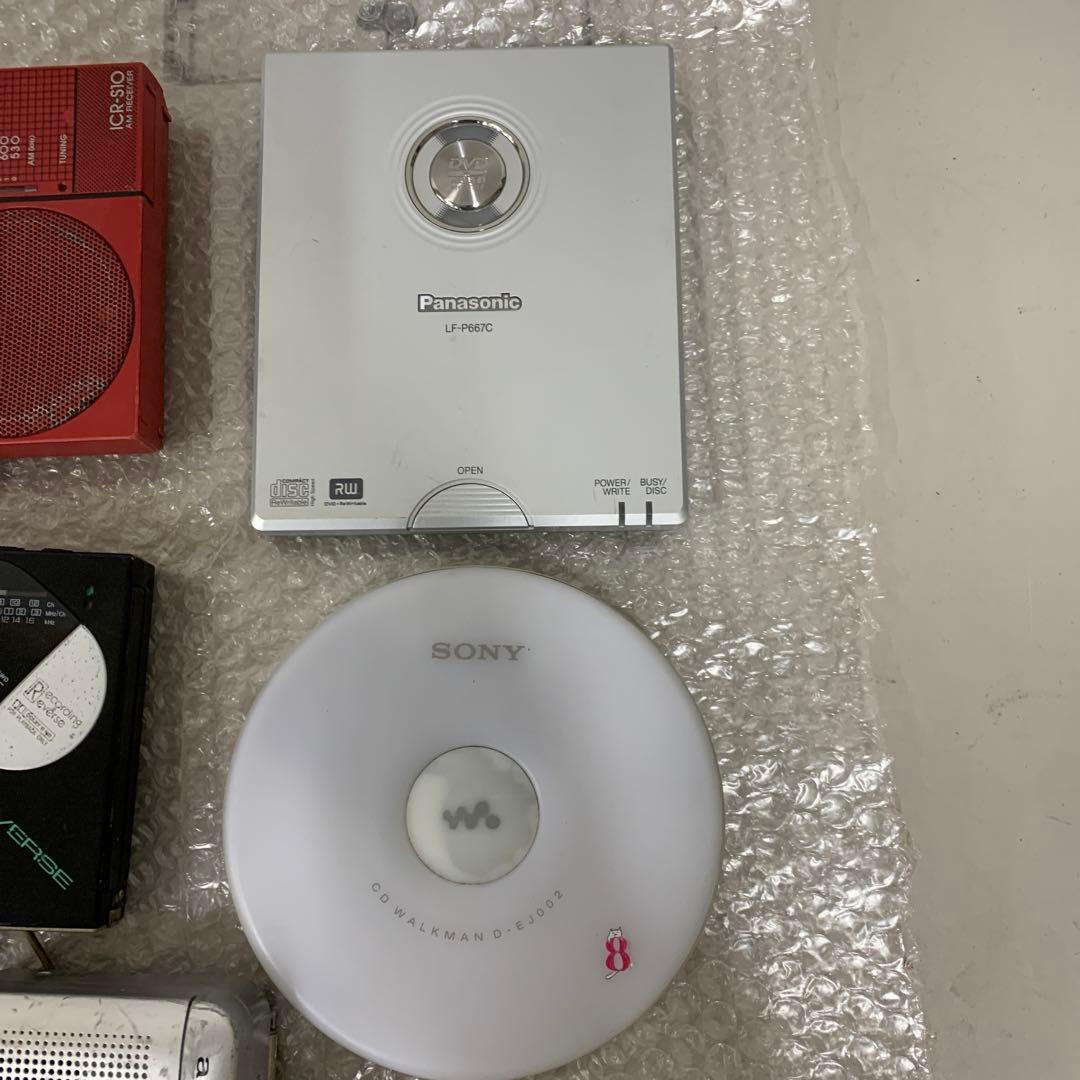 ポータブルCDプレーヤー.カセットプレーヤー.ラジオ.まとめ売り