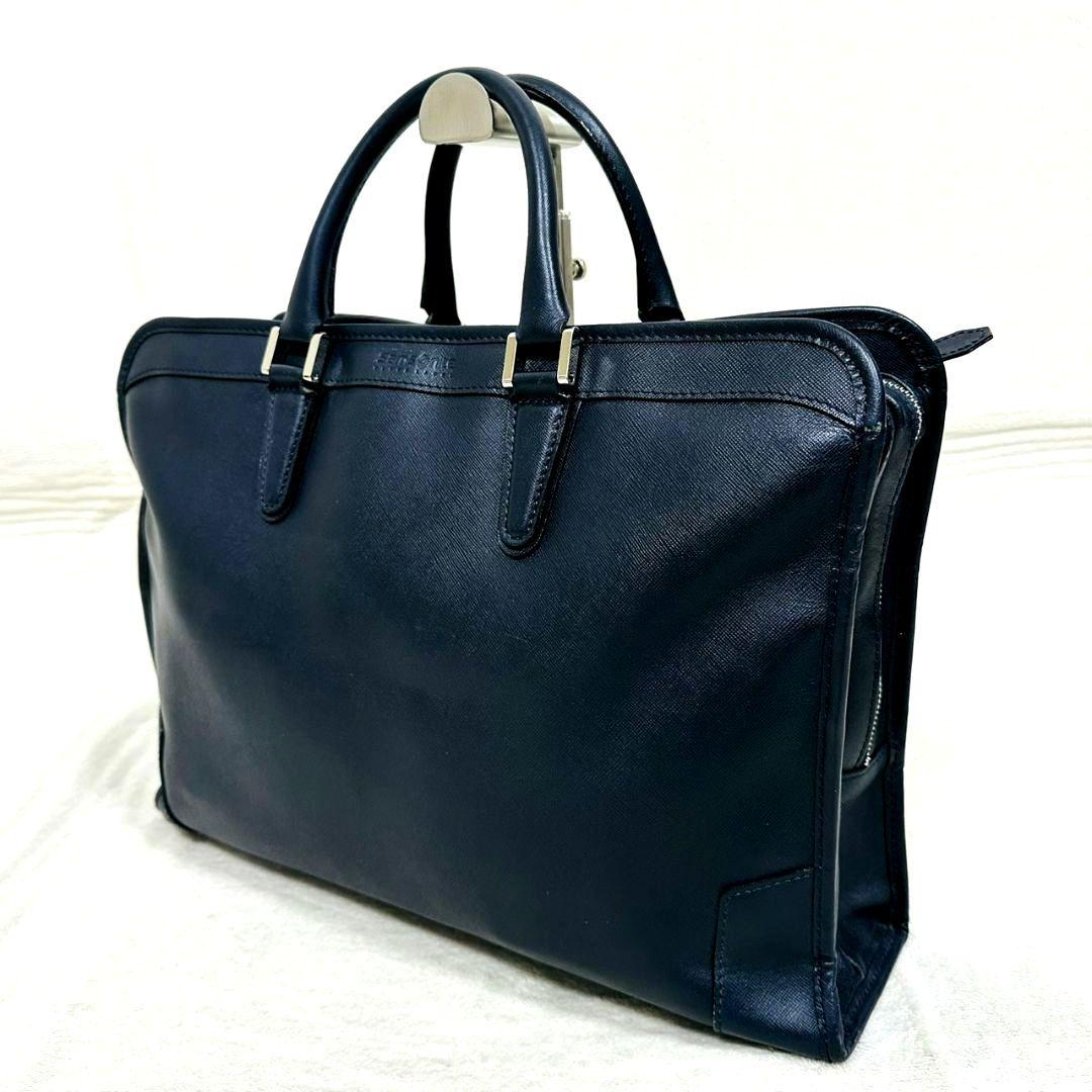 廃盤品 2way サムソナイトブラックレーベルデュモンクス 2層 ビジネスバッグ