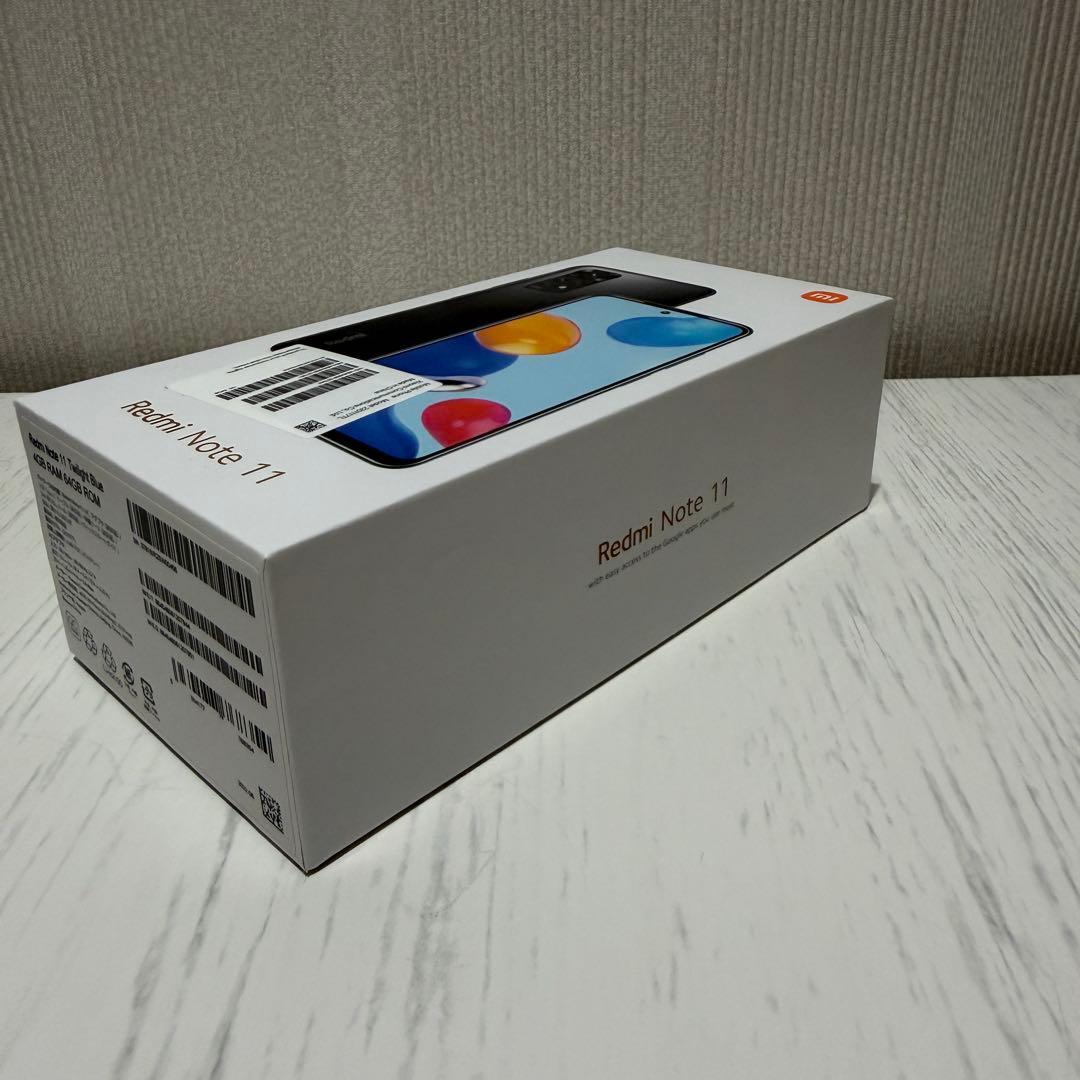 Redmi Note 11 青色 本体
