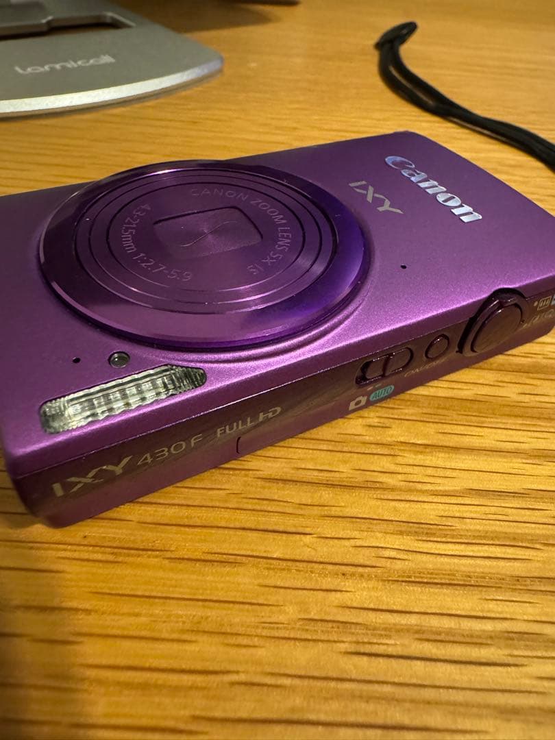 【動作確認済み】Canon IXY 430F パープル
