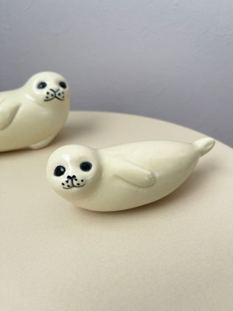 リサラーソン アザラシ　親子セット