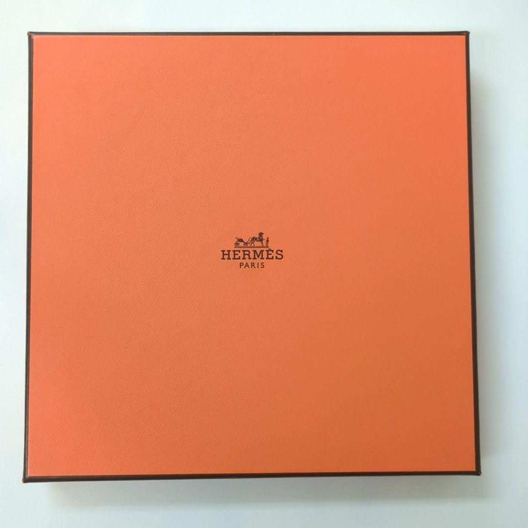 HERMES エルメス タオルハンカチ 100 %コットン レッド ベルギー製