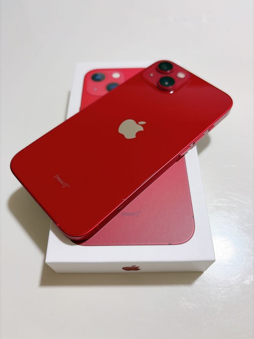 【美品】iPhone13 256GB レッド 本体 SIMフリー