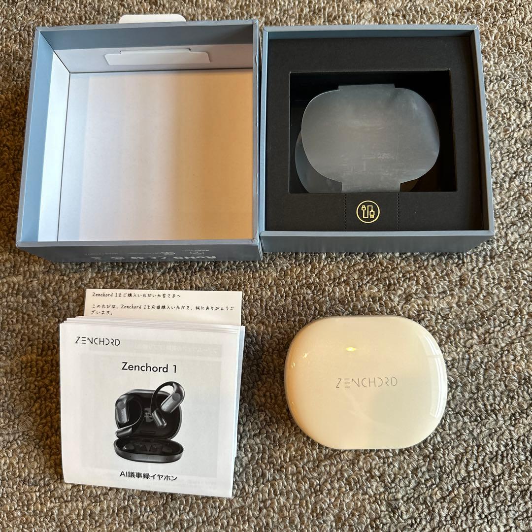 Zenchord 1 ワイヤレスイヤホン AI機能搭載