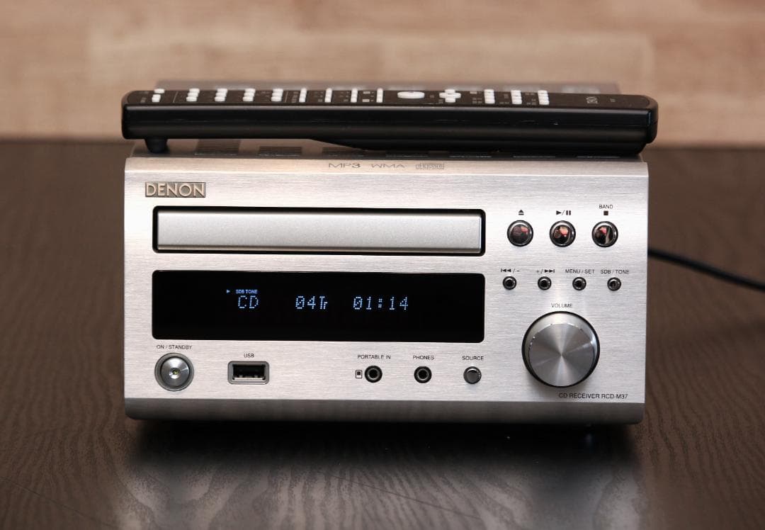 DENON RCD-M37 CDレシーバー　チューナーアンプ　完動品　美品