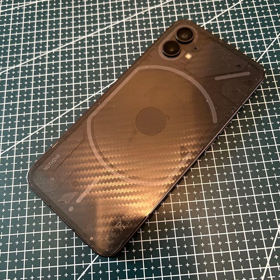 美品　nothing phone 1 黒　12GB+256GB
