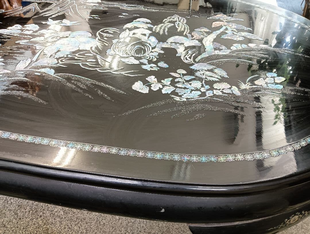 螺鈿細工 座卓 リビングテーブル ローテーブル　古民家　インテリア