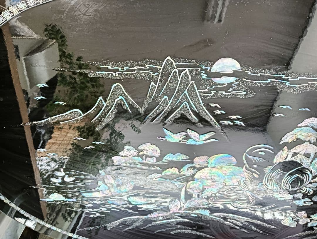 螺鈿細工 座卓 リビングテーブル ローテーブル　古民家　インテリア