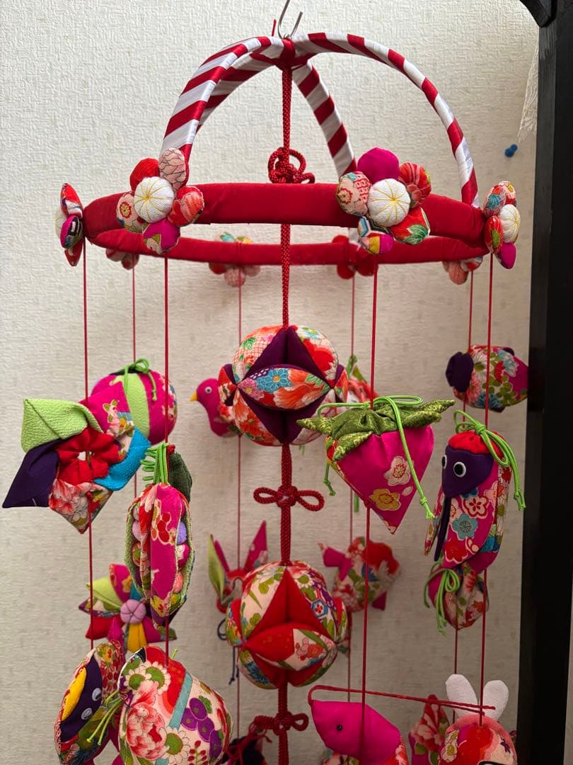 ひな祭　吊るし飾り5段