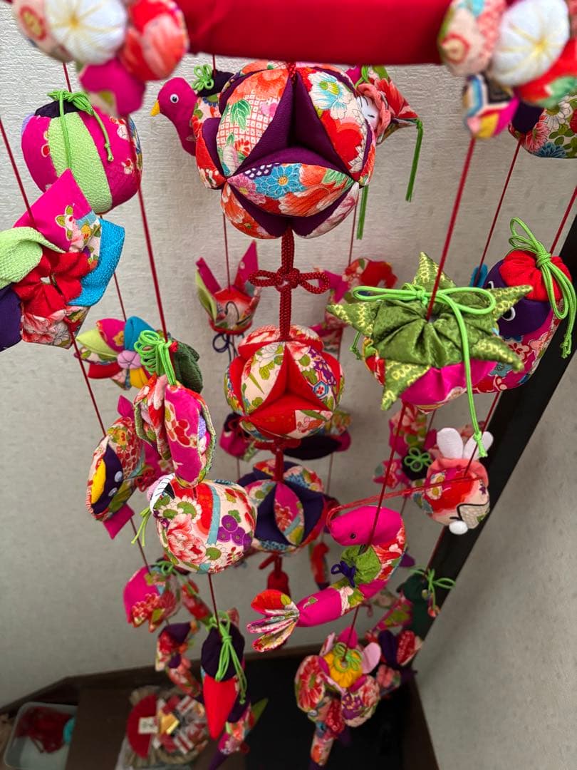 ひな祭　吊るし飾り5段