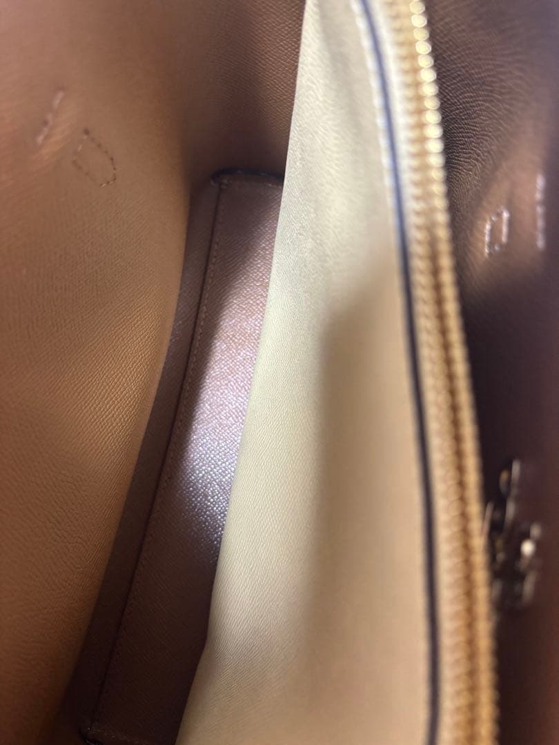 1/26迄限定値下げ‼️美品❣️COACH ホワイト 2wayバッグ