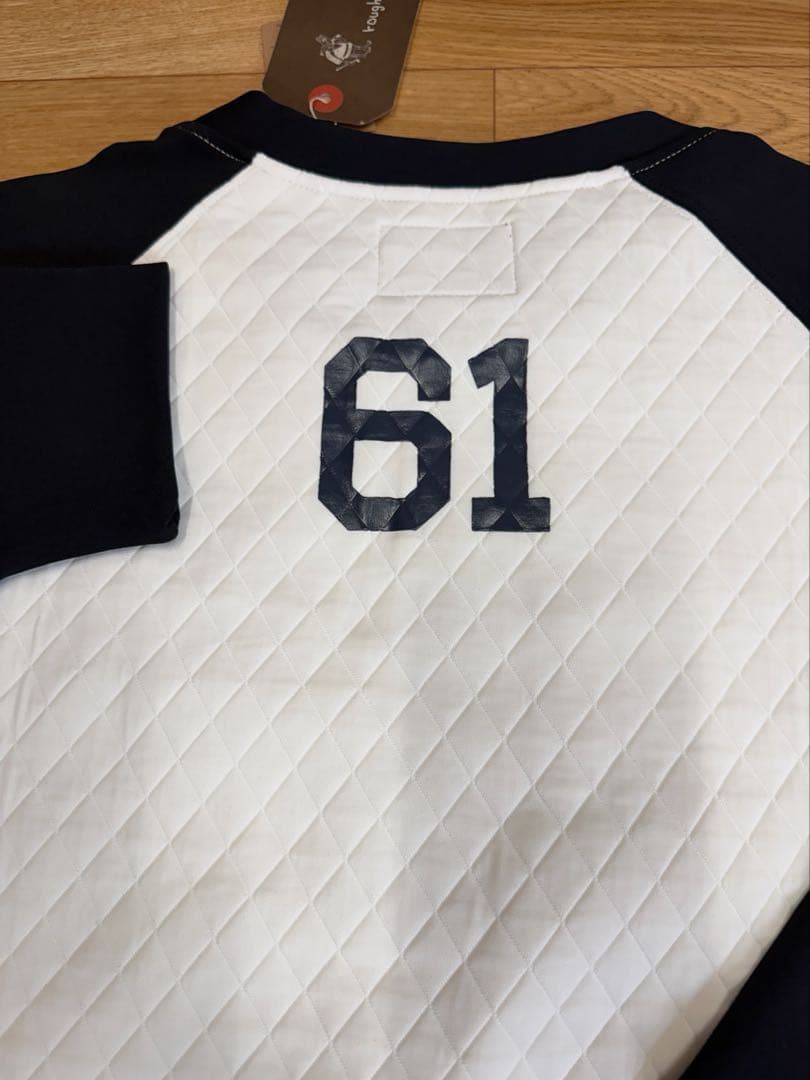 新品正規品【ROUGH&SWELL/M】VARSITY SWEAT スウェット