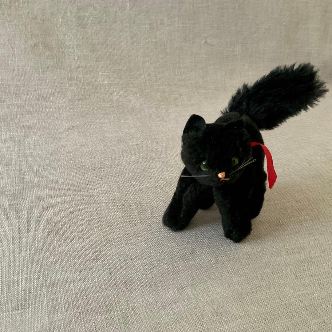 【vintage】ヘルマン　ミニブラックキャット　アンティーク　コレクション