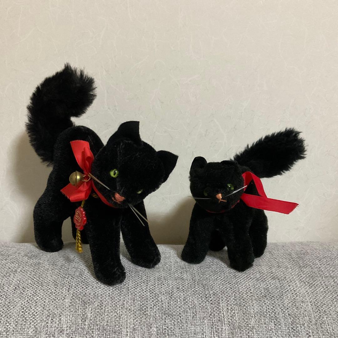 【vintage】ヘルマン　ミニブラックキャット　アンティーク　コレクション