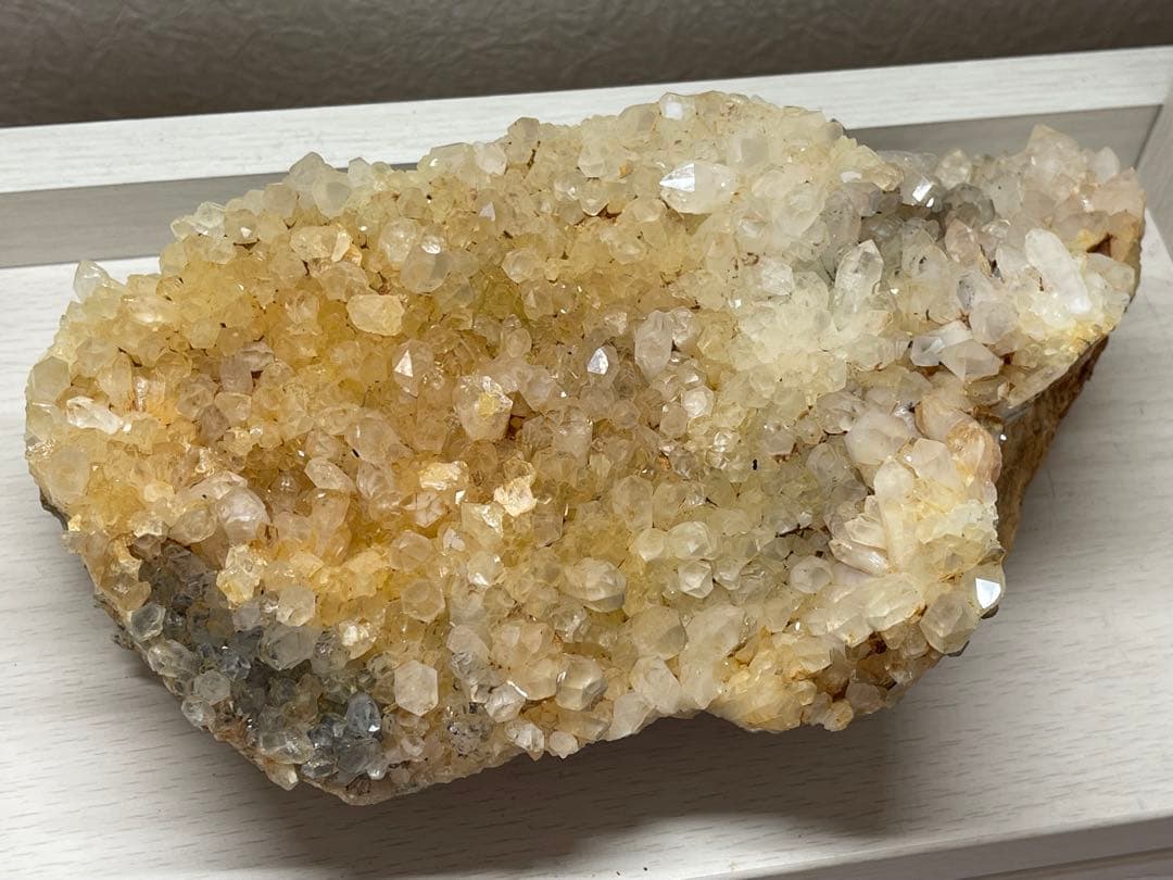 天然水晶クラスター2.4kg