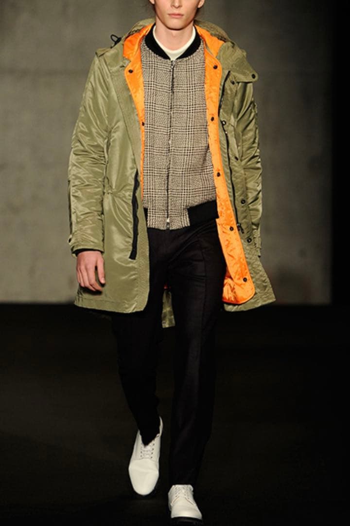 美品rag&boneミリタリーグリーン2wayコートS