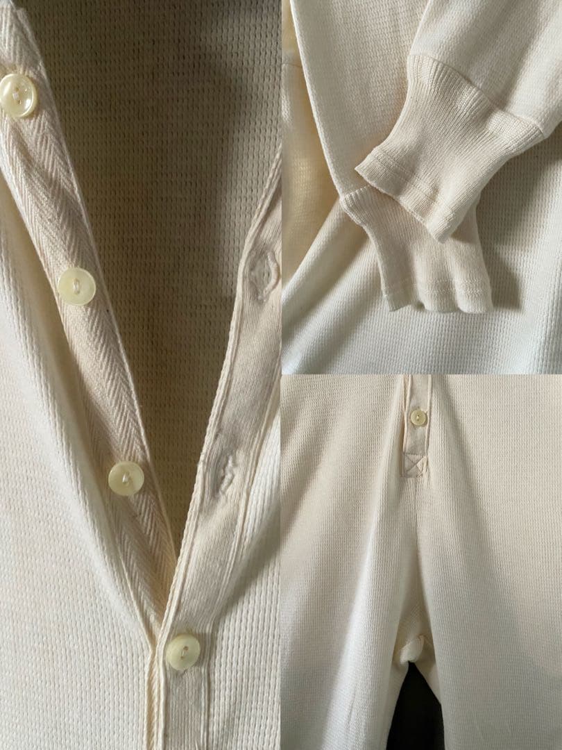 古着 WACKO MARIA ワコマリア 繋ぎ つなぎ 白 パジャマ 希少 美品