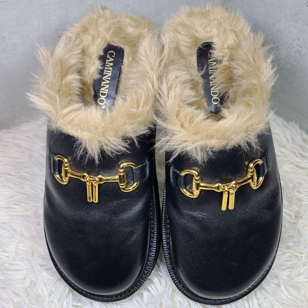 Deuxieme Classe CAMINANDO ROUND BIT サンダル