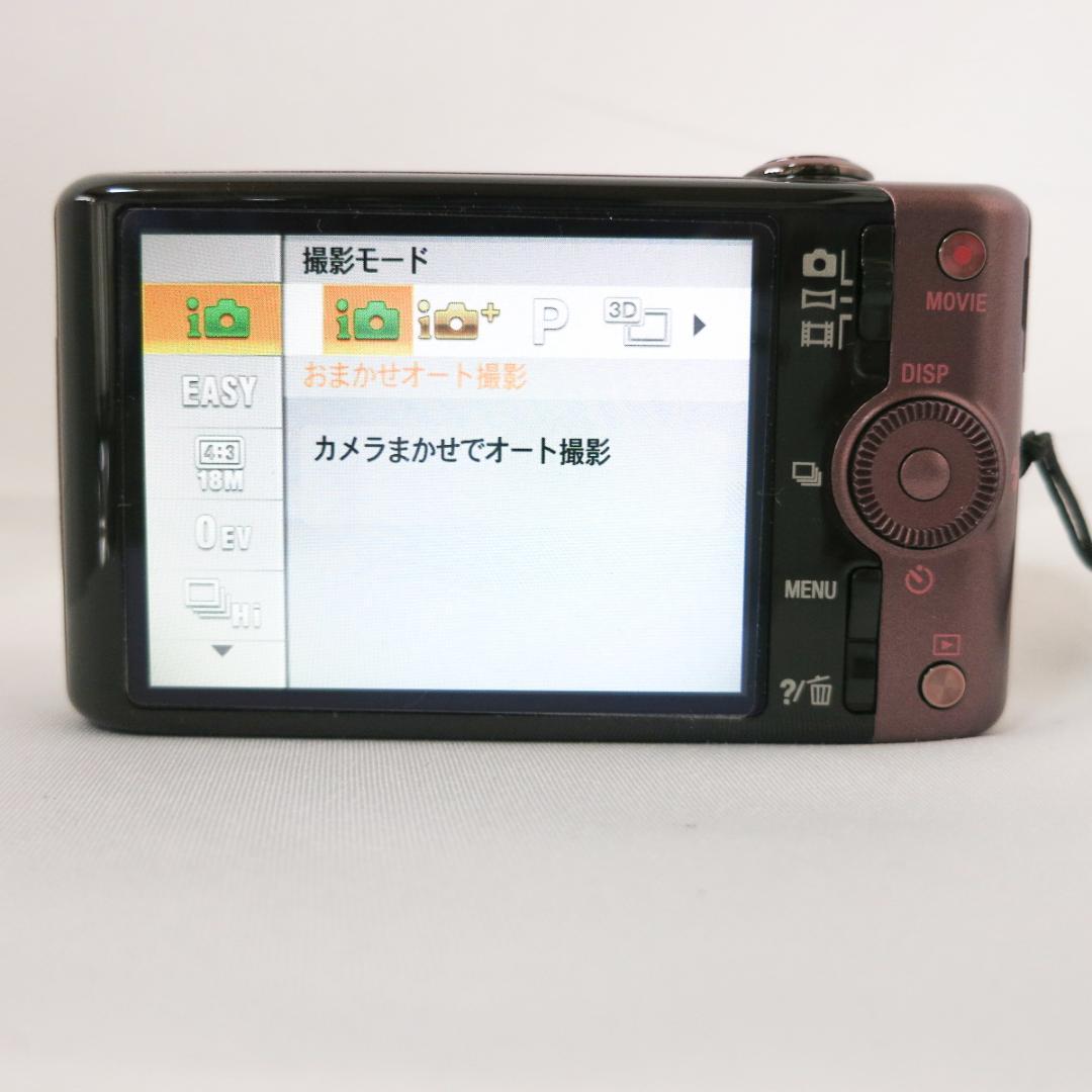デジタルカメラ／Sony Cyber-shot DSC-WX100 ブラウン