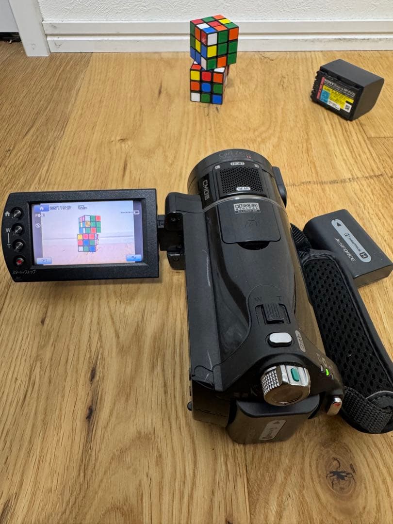 動作確認 ソニーSONY デジタルビデオカメラ 2セット
