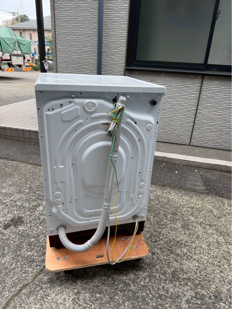 【美品】AQUAアクアドラム式洗濯乾燥機 2023年製 AQW-SD12P-L