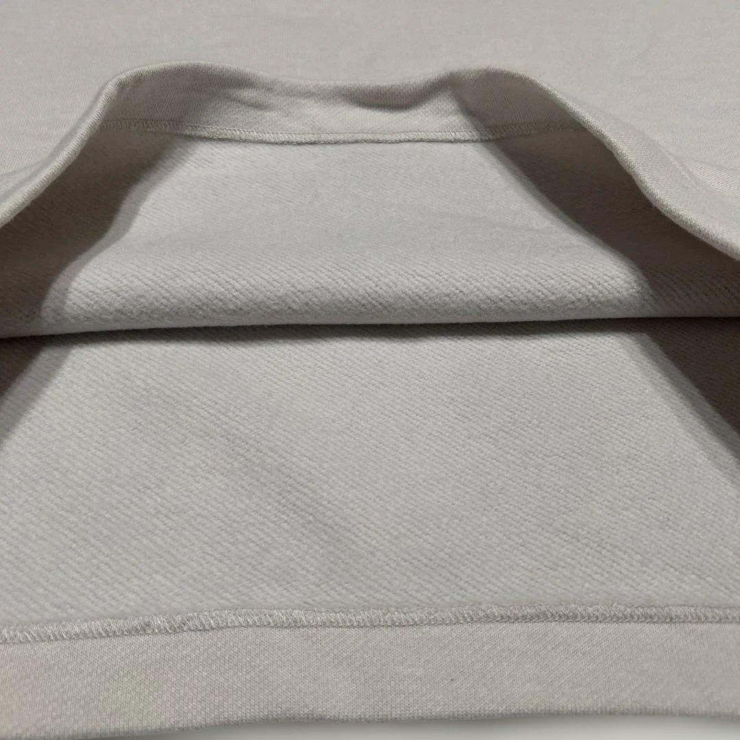 オールドマンズテーラー　裏起毛ドロップショルダースウェット　ライトグレー