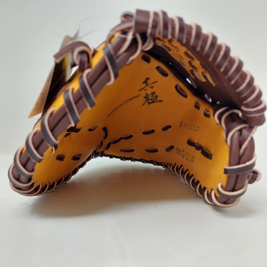 ハイゴールド 硬式 軟式 兼用 ファーストミット MKG-204F 左投げ