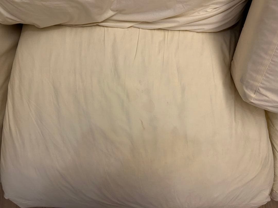 無印2.5シーターソファ本体・オットマンセット カバー無し本体のみ