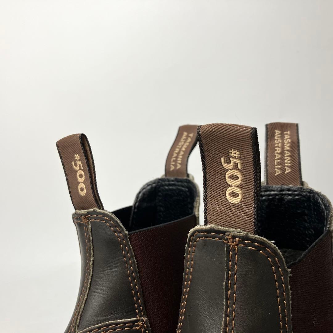 【BLUNDSTONE】サイドゴア　チェルシーブーツ　スタウトブラウン　23cm