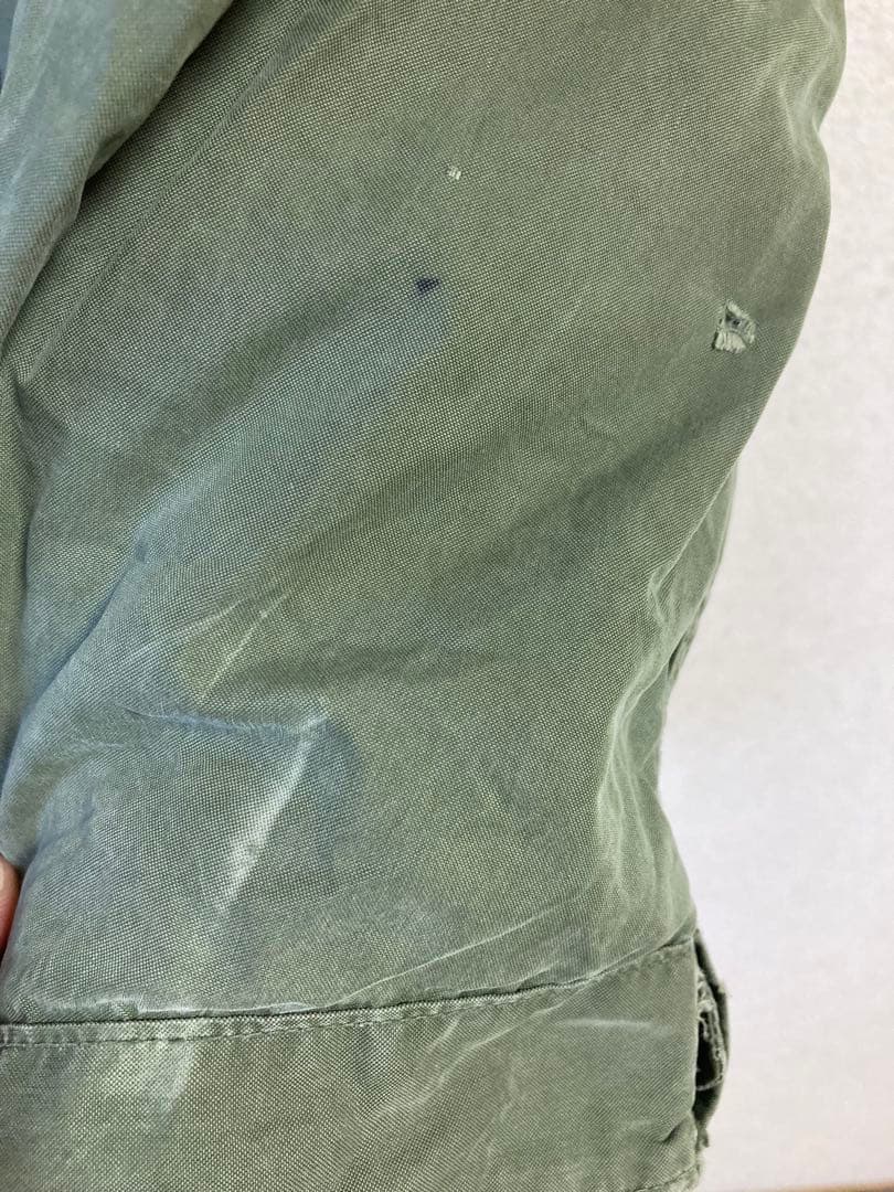 M65フィッシュテールパーカー 黒ジップ　ライナー付USED 1972年製　S