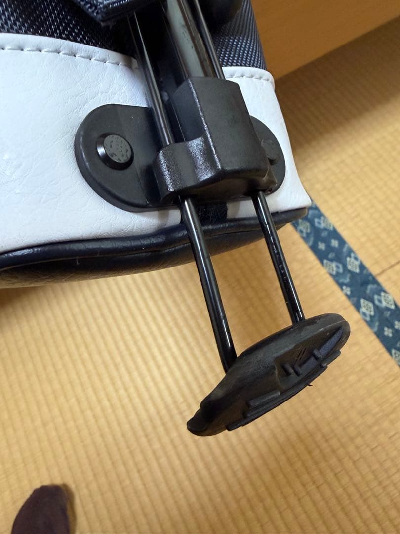 美品　  キャディバッグ 紺色