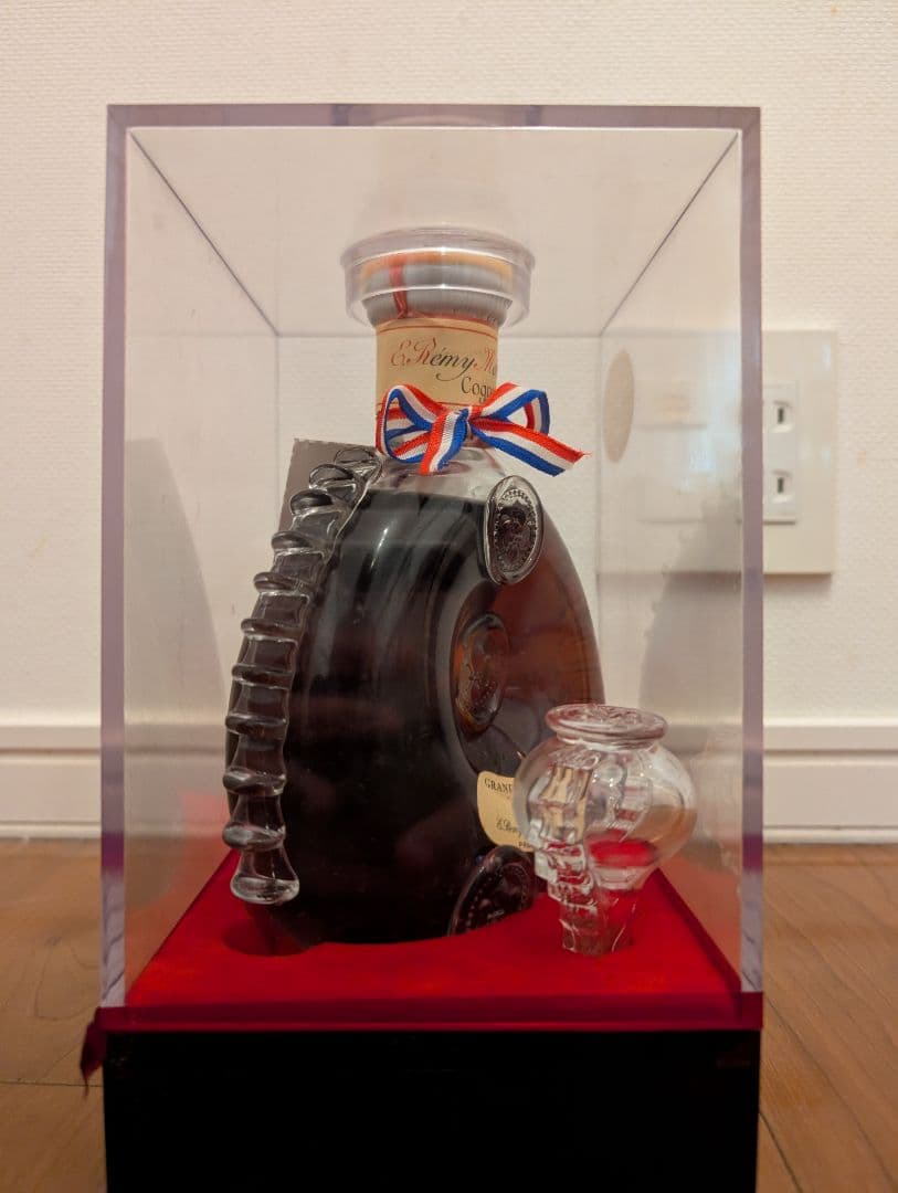 【液面良好】レミーマルタンルイ13世　バカラ替栓　ベリーオールド