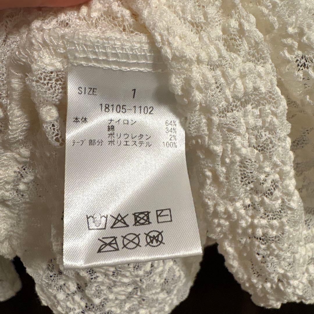 CLANE LADY LACE SHIRT サイズ1