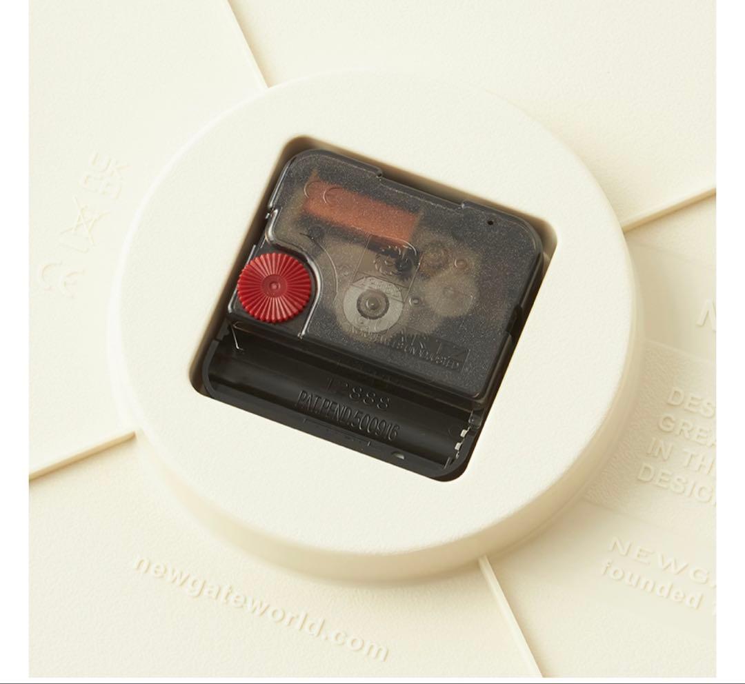 NEWGATE ブラックアナログ壁時計 45×45 cm