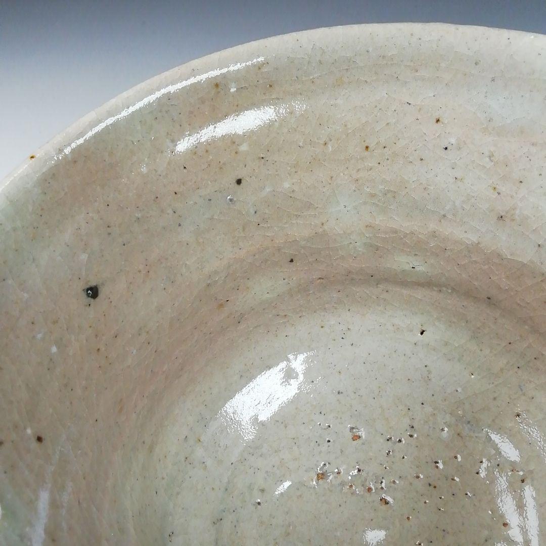 Ｔ４６３　茶碗　『御題　時』『福海窯　水野鉐一 作』　共箱　抹茶碗　茶道具