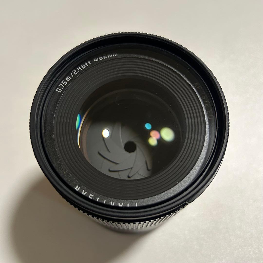 【美品】TTArtisan AF 75mm F2 Nikon Zマウント