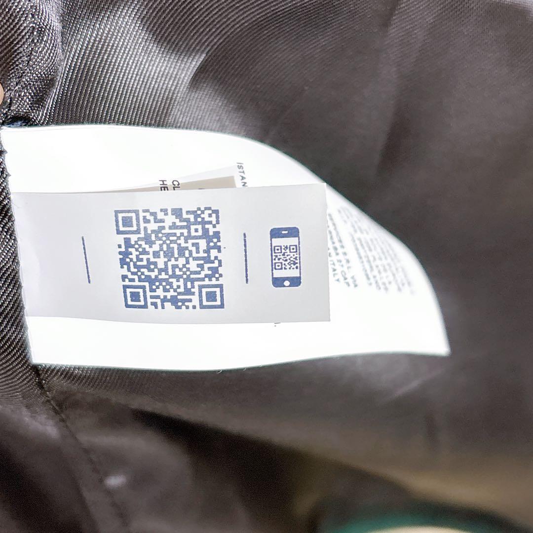 美品◇現行品　ポロラルフローレン　プラッドウールブレンドツイルラップコート