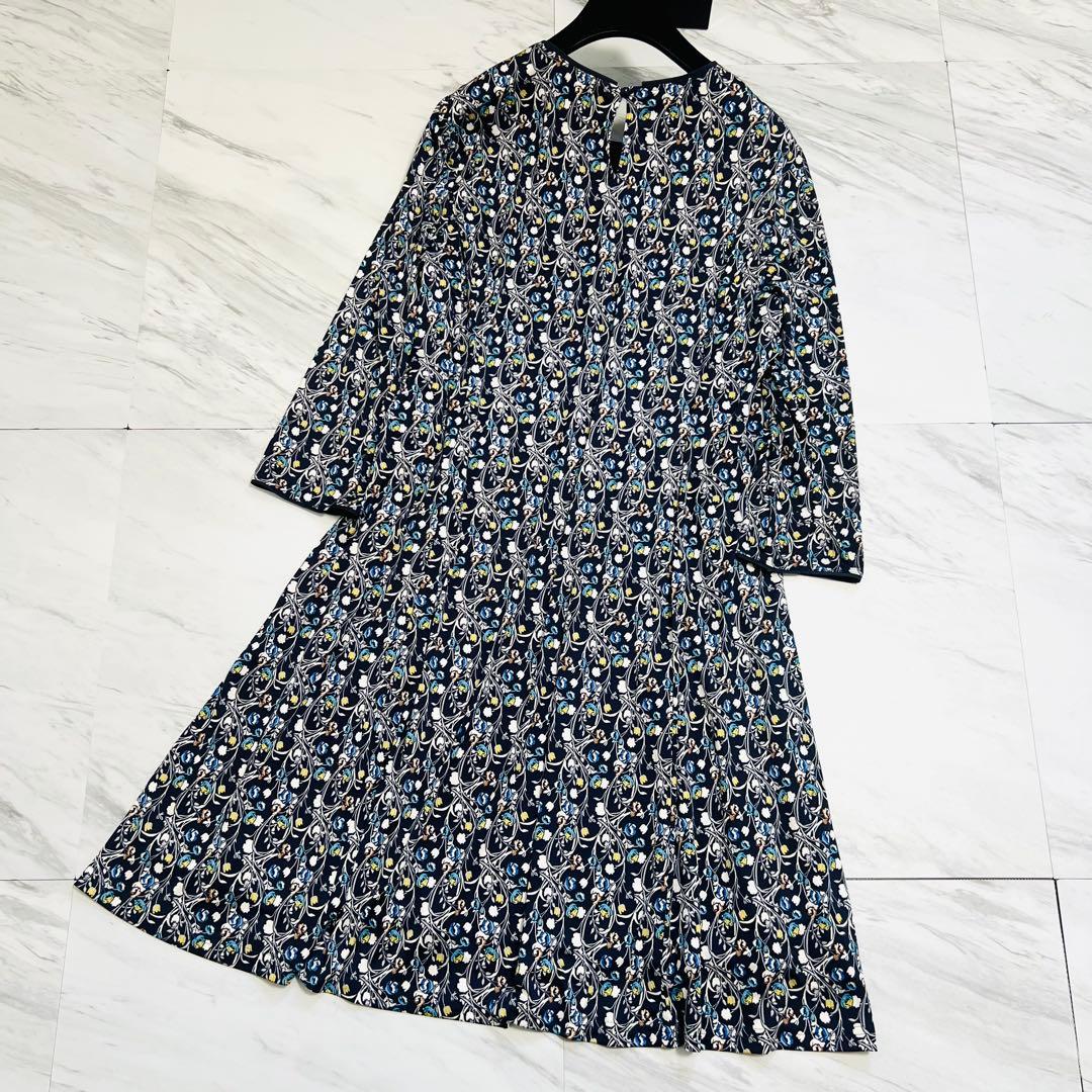 未使用級♡ Leilian 近年モデル ロングワンピース 花柄 3L〜4L相当